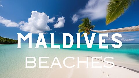 Soothing Maldives: Relax with Calming Music Amidst Turquoise Waters