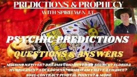 PSYCHIC PREDICTIONS Q & A Missing Natives? Soul Contracts? Florida Hurricane? Lockdown?#predictions
