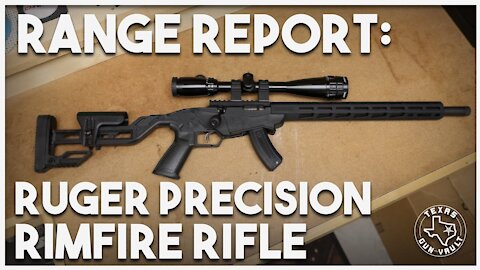 Range Report: Ruger Precision Rimfire Rifle (.22lr)