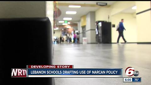 Narcan overdose treatment drug could be carried at Lebanon schools
