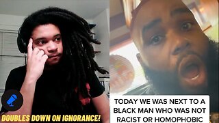 Black Male Tiktoker Doubles Down On Claiming Racism To Turn Music Down...