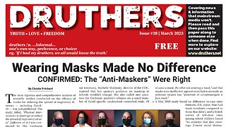 Druthers - Mar 2023 - Masks Don't Work - 🎵 Industrial Disease 🎵