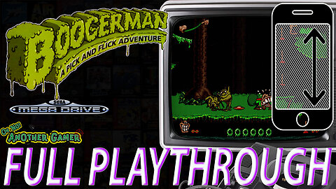 Boogerman (1994) [Sega Mega Drive aka Genesis] 🎮🔥 Intro + Gameplay (full playthrough) [Vertical]