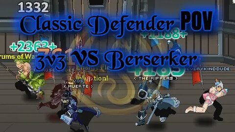 =AQWorlds PvP= Classic Defender POV | 3v3