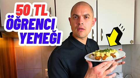 EN LEZZETLI VE EN UCUZ ÖĞRENCI YEMEĞI !!! (50TL😮)