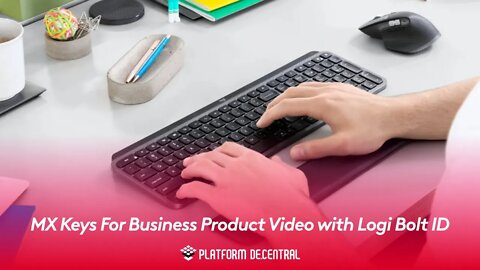 MX Keys For Business Product Video with Logi Bolt ID