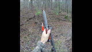 m1 carbine vs traffic cone