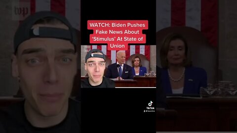 WATCH: Biden Pushes Fake News About Stimulus Plan at State of the Union | #shorts