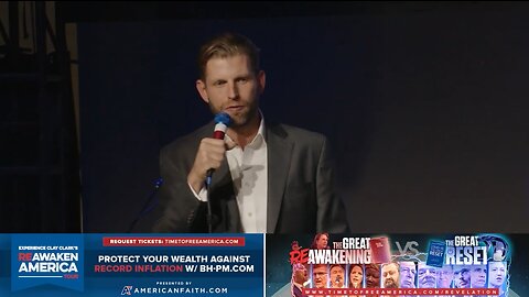 Eric Trump | “You’re Running The United States Government, You Don’t Get To Work From Home”