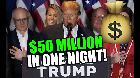 Trump Raises $50 Million From Donors In One Night! Who Was There? Abortion Statement Live Reaction.