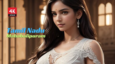 4k Ai Lookbook Girl l Lace Loveliness | Mahabalipuram Tamil Nadu #ailookbookgirl #aibeauty