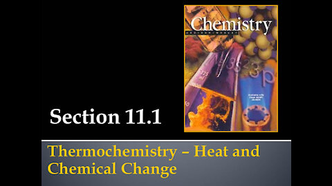 General Chemistry Section 11.1