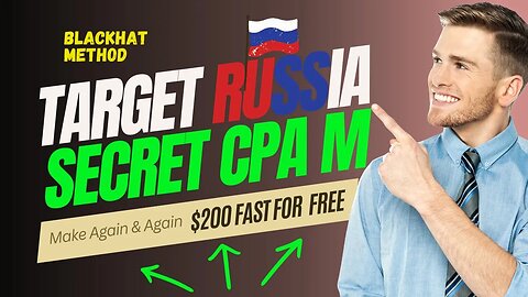 Unlock the Secrets of BlackHat CPA Marketing to Make an Easy $200 Fast! Make Money Online