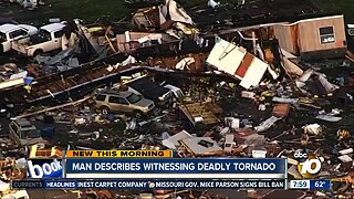 Man describes witnessing deadly tornado