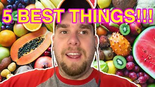What I EAT on a RAW VEGAN DIET | 5 BEST THINGS about being RAW PLANT BASED!