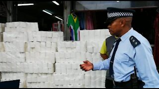 SOUTH AFRICA - Durban - Municipality's toilet rolls confiscated (Videos) (yUX)