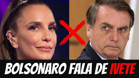 BOLSONARO x IVETE SANGALO PERDEU A MAMATA | LEI ROUANET