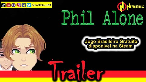 🎮TRAILER ! Confira o TRAILER de PHIL ALONE, um JOGO BRASILEIRO GRATUITO inspirado nos Escape Rooms!