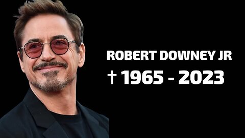 Robert Downey Jr (Homem de Ferro) - 1965-2023