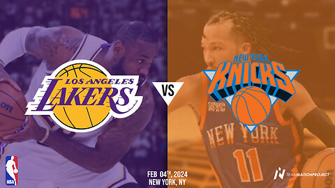 NBA LAL LAKERS VS NYK KNICKS Full Game Highlights | FEB 04th , 2024