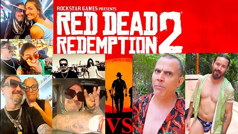 Red Dead Online : BAM Margera VS Steve-Hoe & Chris Pontification 🤘🏻😎🛹🔥🔥🔥🔥🆚🤡🏊🏻‍♂️🩲🥖💦 (on PS5🎮)