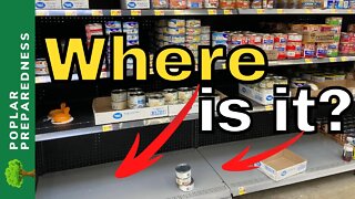 Pittsburgh Food Shortage UPDATE (Sept. 30 2022) / Empty Shelves at Walmart & Aldi