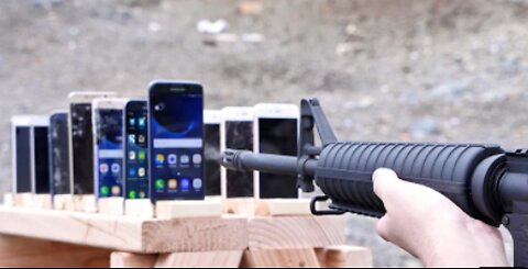 Which phone is the most bulletproof? Samsung Galaxy vs. iPhone