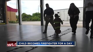 Pinellas Park boy becomes firefighter for a day
