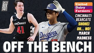 Cincinnati Bearcats Squeak By! Shohei Ohtahni DRAMA. March Madness Brackets! | OTB presented by UDF