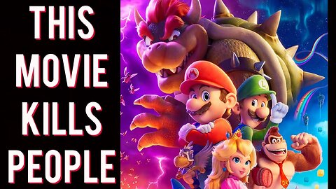 Super Mario Movie BLASTED for supporting FASCISM and killing whales! Will lead to capitalism DEATH!