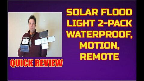 Bright! Motion Sensor Solar Outdoor Lights with Remote - Mokot