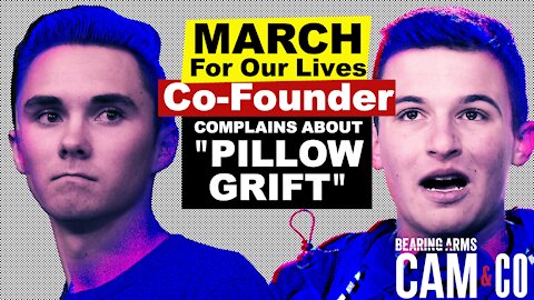 March For Our Lives Co-Founder Complains About David Hogg's "Pillow Grift"