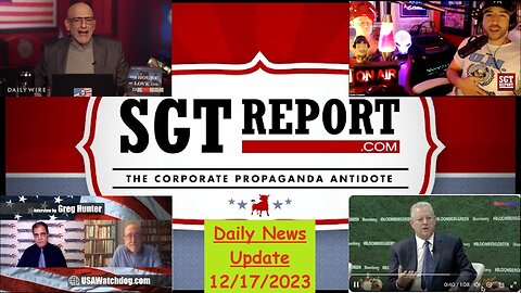 SGT Report/QUITE FRANKLY, Daily Wire/Andrew Klavan, USA Watchdog/Mark Crispin Miller | EP1049