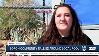 Boron community rallies around local pool