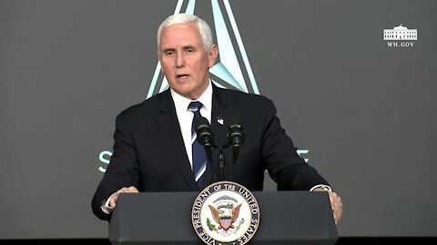 Vice President Pence & Senior Defense Leaders Commemorate First Birthday of U.S. Space Force