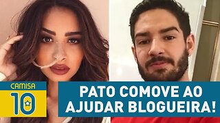 LINDA atitude! PATO comove ao ajudar BLOGUEIRA!