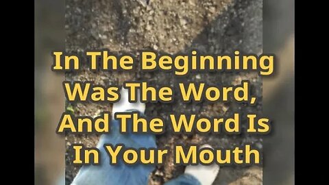 MM# 530 - In The Beginning Was The WORD, And The Word Is God. And The Word Is In YOUR Mouth. Hear Me