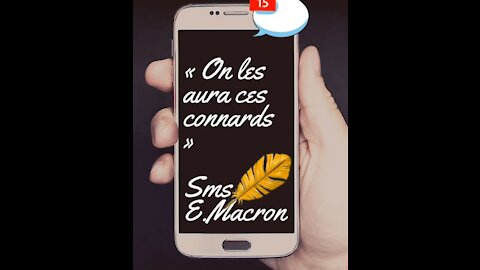 BONNANNÉE, TAS DE CONN... (de la part d'Emmanuel Macron)