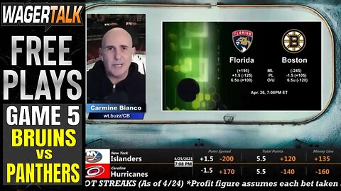 Boston Bruins vs Florida Panthers Game 5 Predictions & Picks | NHL Playoff Betting Advice April 26