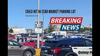 Child pedestrian Struck by Car Quincy MA Parking lot