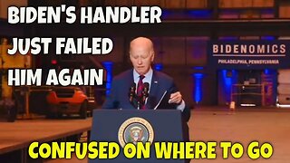 Joe Biden CONFUSED AGAIN after Speech on WHERE TO GO…