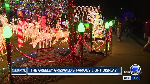 'Greeley Grizwalds' holiday light display to be featured on 'The Great Christmas Light Fight'