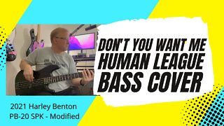 Don't You Want Me - Human League - Bass Cover