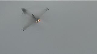 Stunning Aviation Display From The Typhoon At Blackpool Airshow
