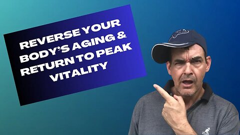 Reverse Your Body’s Aging & Return To Peak Vitality | Free Masterclass