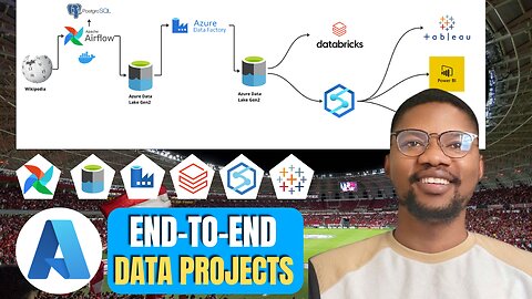 Football Data Analytics | Azure End To End Data Engineering Project