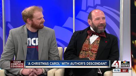 'A Christmas Carol' with author's descendant