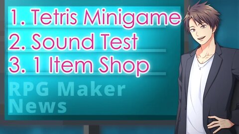 Tetris Minigame inside RPG Maker MZ, Tileset Importer, MZ Update 1.4.2 | RPG Maker News #169