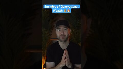 Generational Wealth Killers 💀 #shorts #financetips #generationalwealth #finance #millennials #taxes