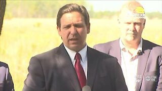Gov. DeSantis comments on the Delta variant of COVID-19
